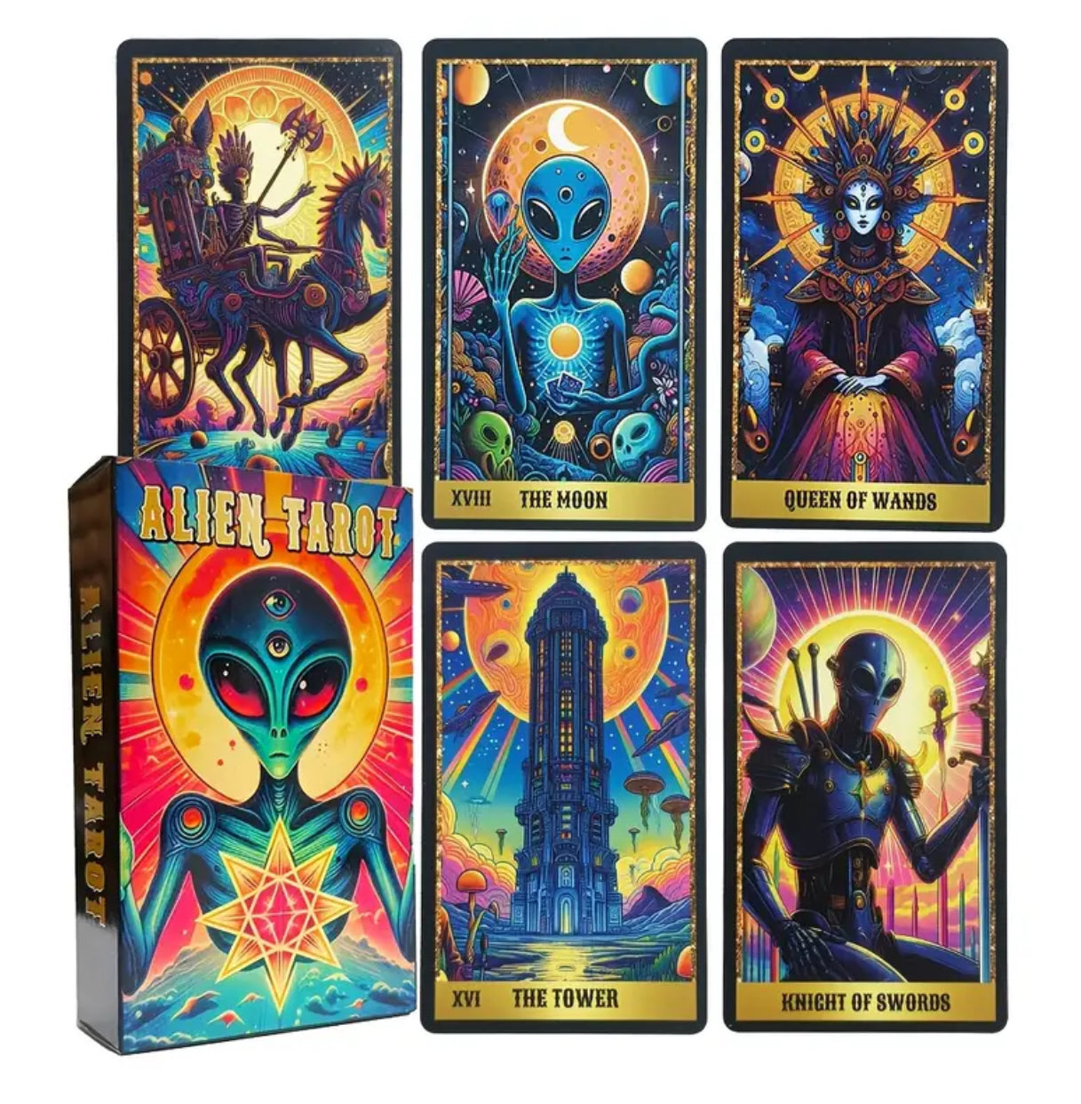 Alien tarot deck