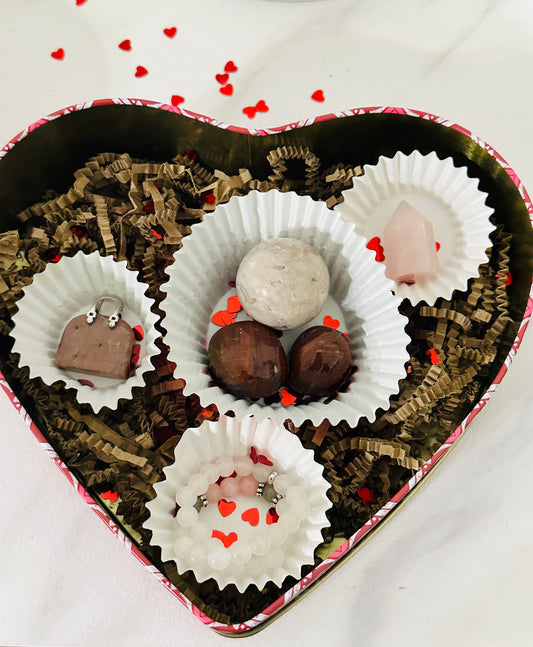 Crystal “chocolate” box