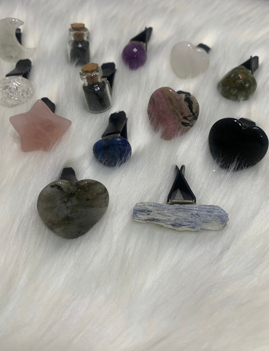 Crystal Car Vent Clips